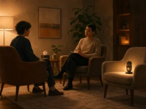 Mehr über den Artikel erfahren KI und Psychotherapie – Schutzraum adieu?